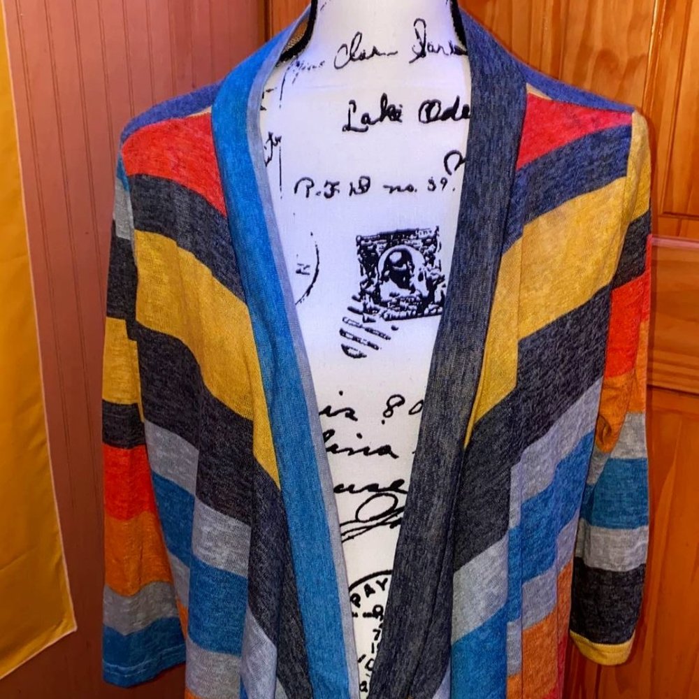 Dearcase, Multi-Colored, Sweater/Cardigan, Size M
